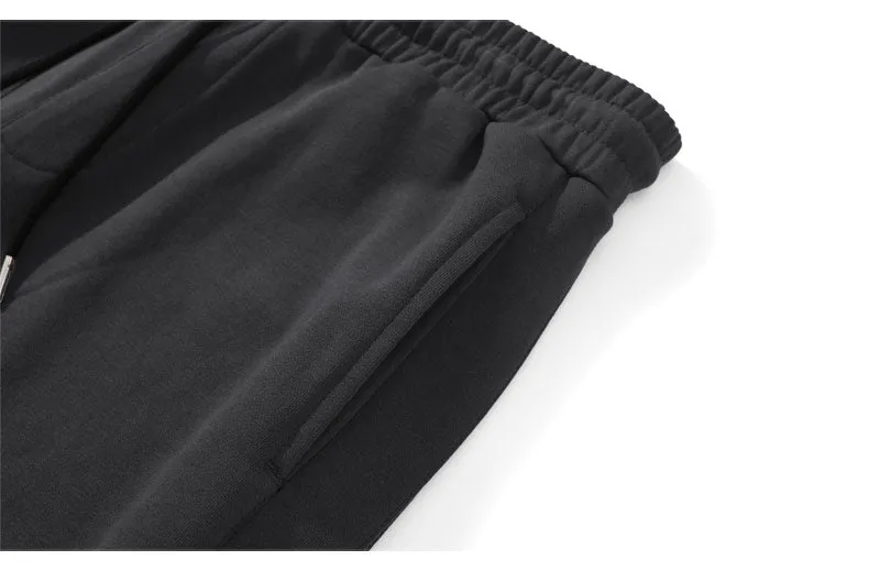 Rainbow Breasted Heart Label Jogger Pants