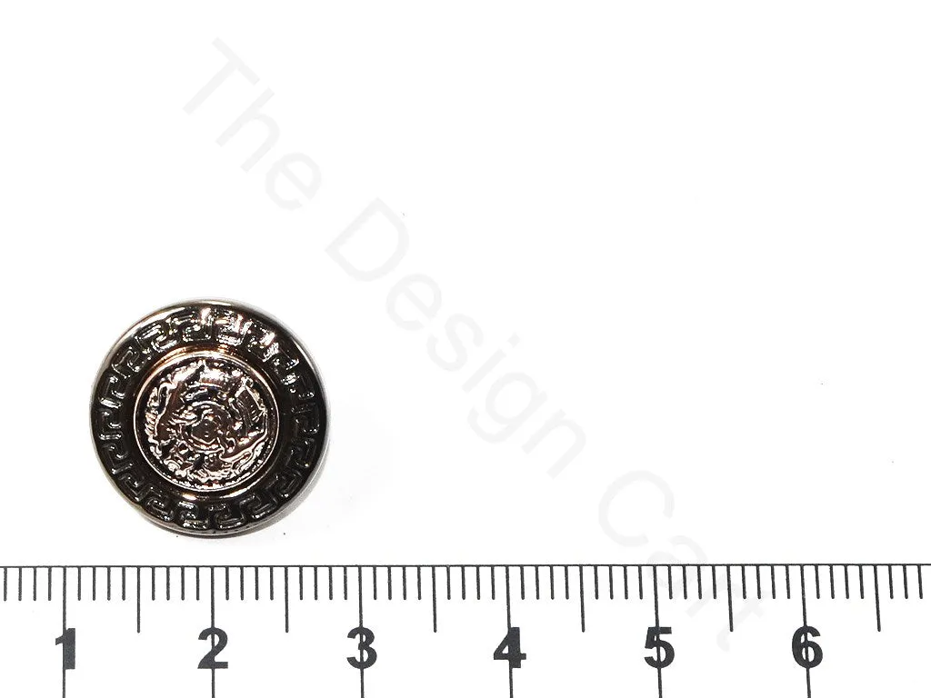 Silver Rose Gold Designer Coat Buttons