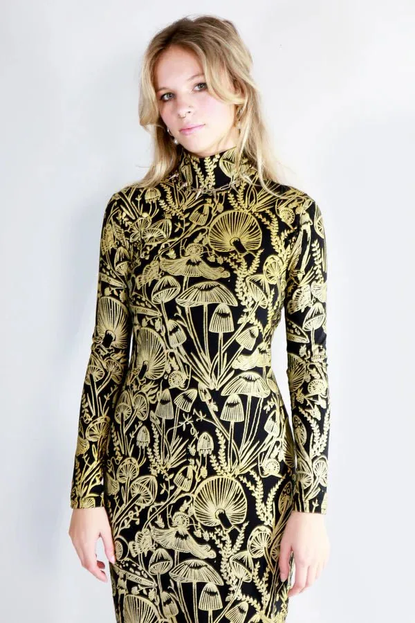 Thief & Bandit Bandit Dress (Gold Shroomed)