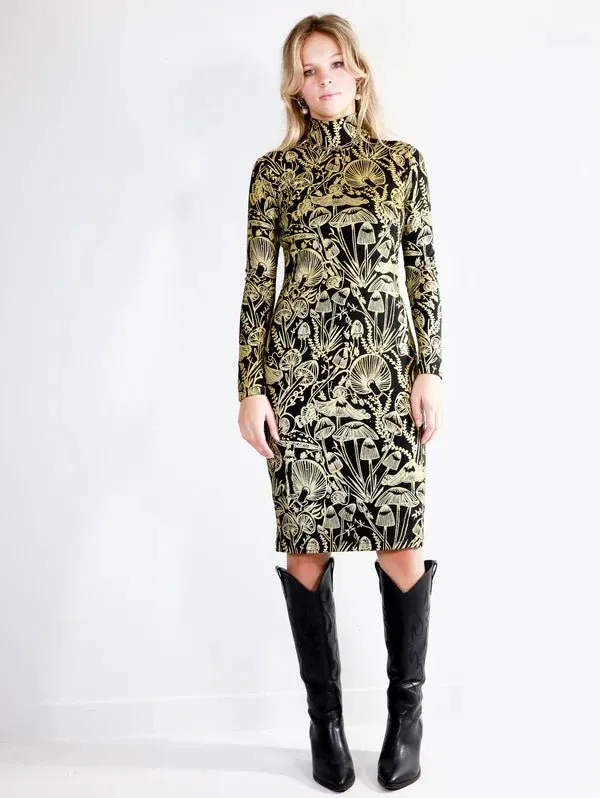 Thief & Bandit Bandit Dress (Gold Shroomed)