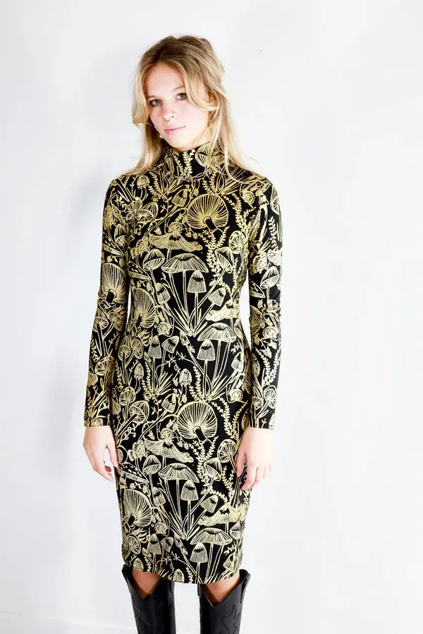 Thief & Bandit Bandit Dress (Gold Shroomed)