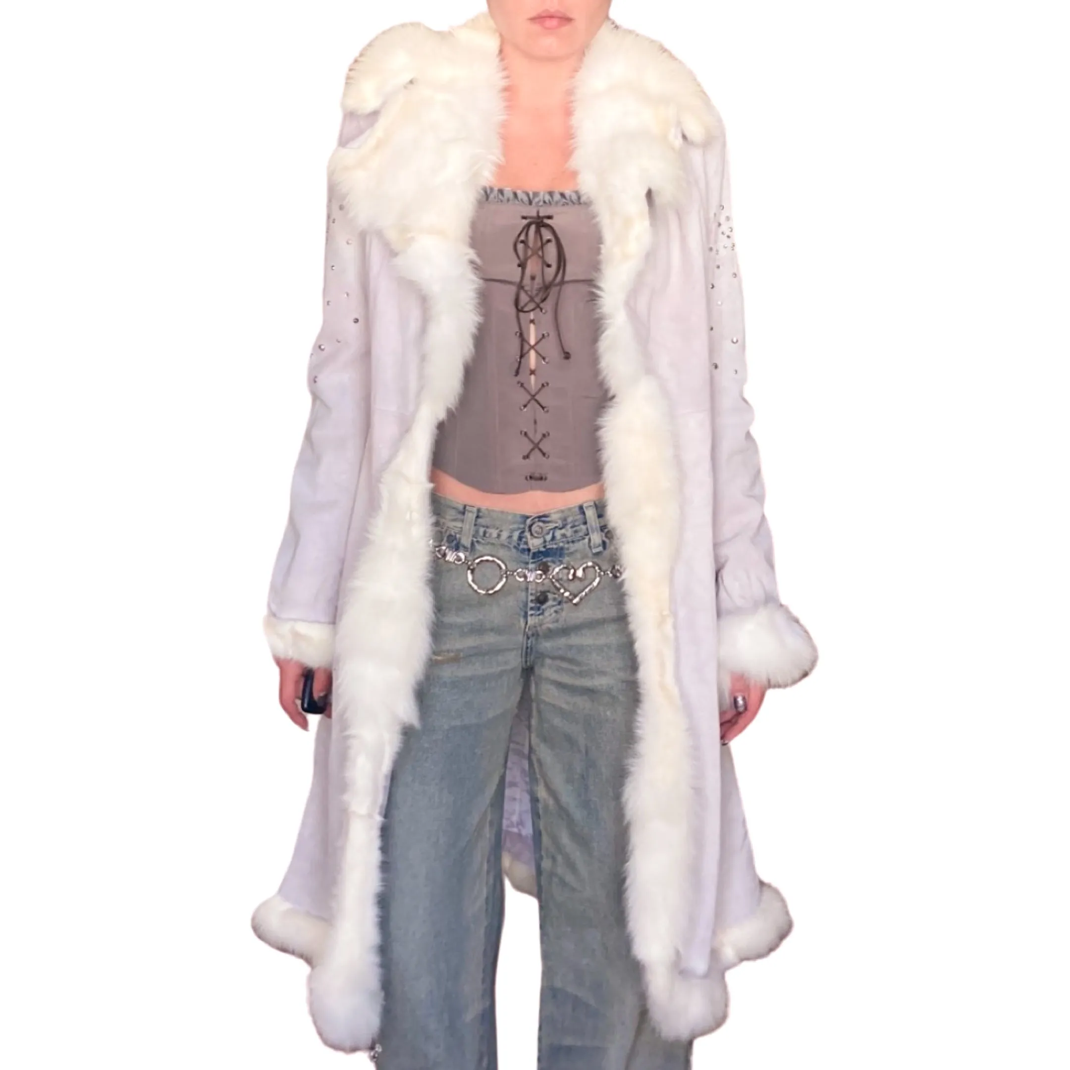 Thierry Mugler vintage penny lane coat