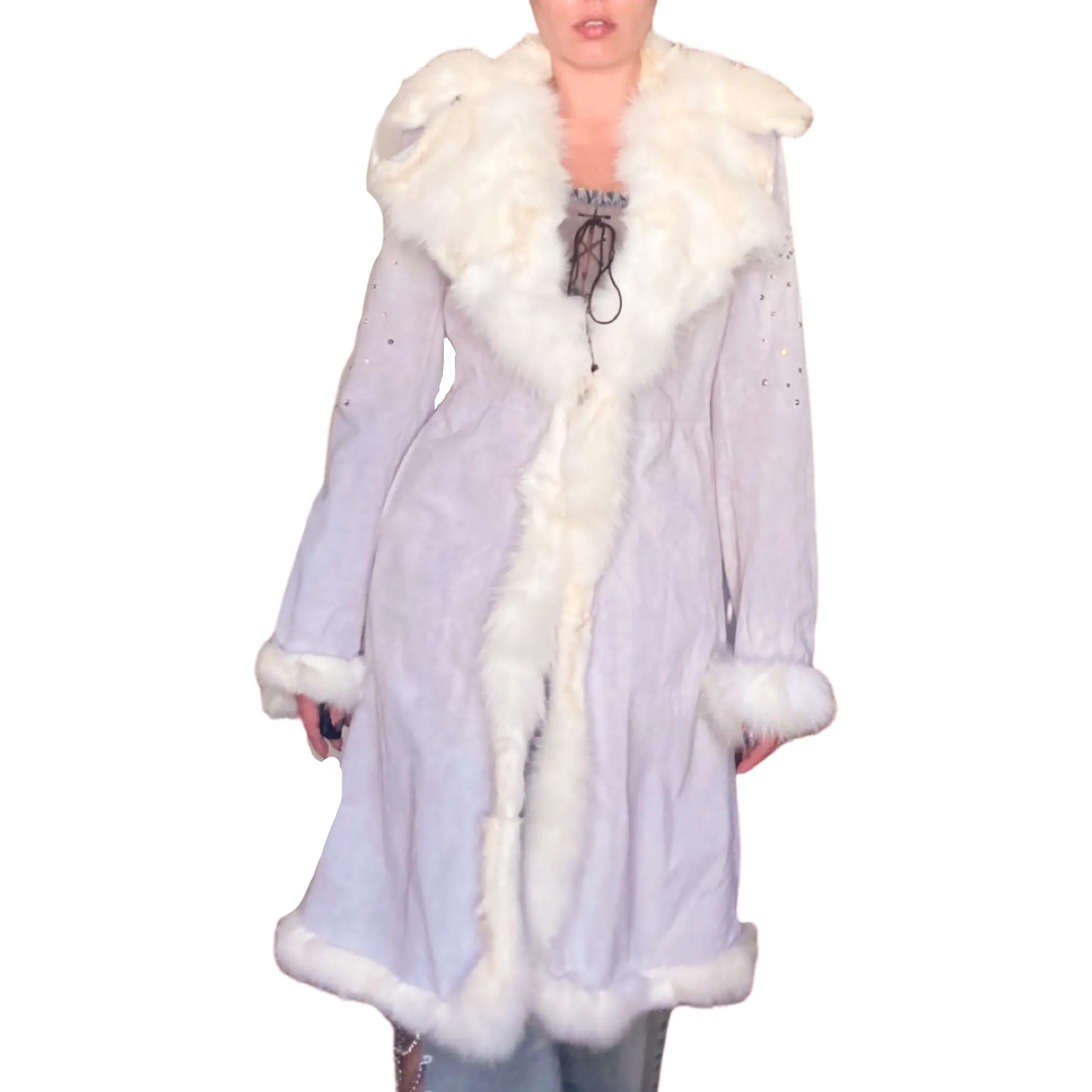 Thierry Mugler vintage penny lane coat