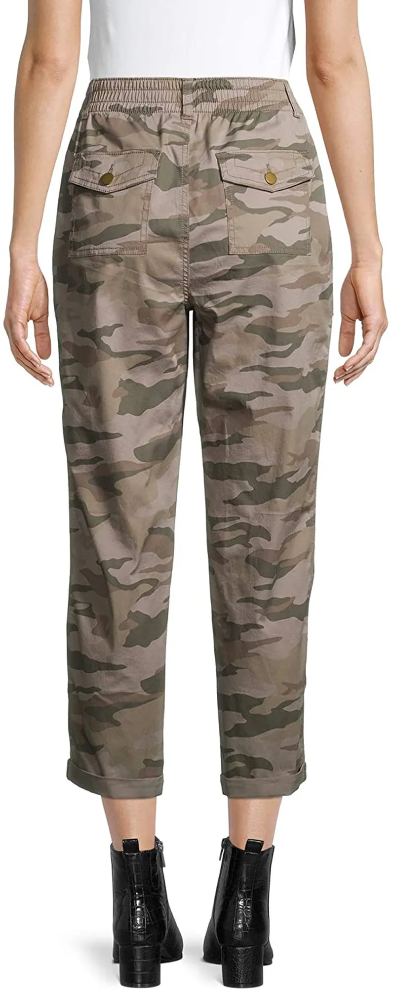 Women's Cargo Capri Pants