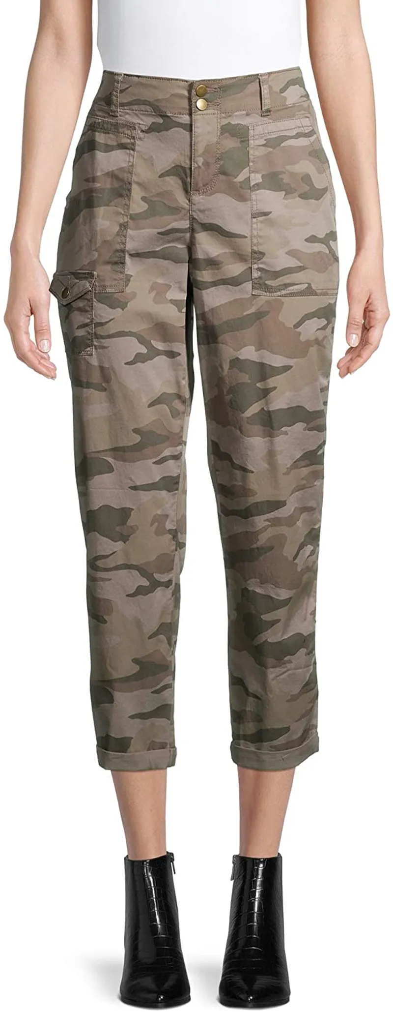 Women's Cargo Capri Pants